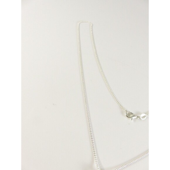 JCM Hello Kitty Necklace, Rhodium Plated Sterling Silver, Sanrio China - Picture 4 of 8